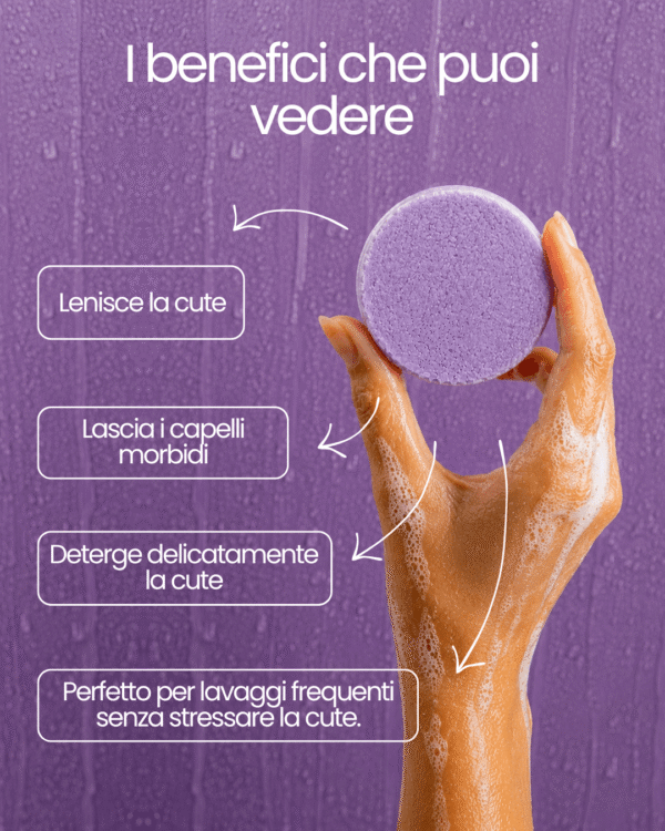 FIOCCO shampoo solido delicato