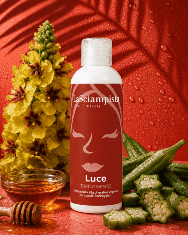 LUCE TRATTAMENTO ALLA CHERATINA VEGETALE