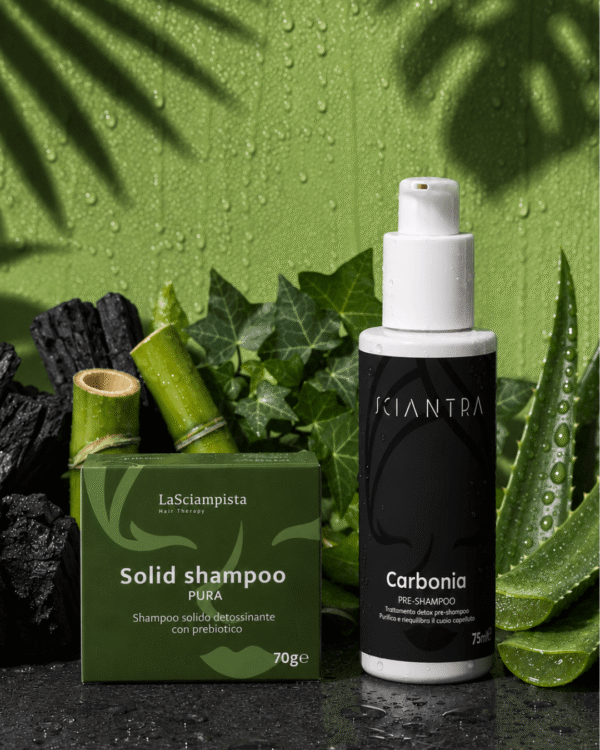 Protocollo Sciampistico Detossinante - Carbonia +  Pura Solid