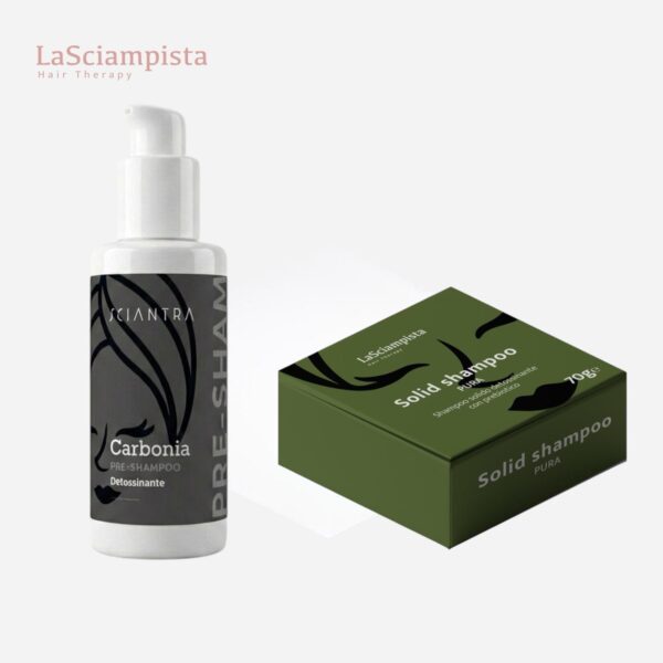 Protocollo Sciampistico Detossinante – Carbonia +  Pura Solid