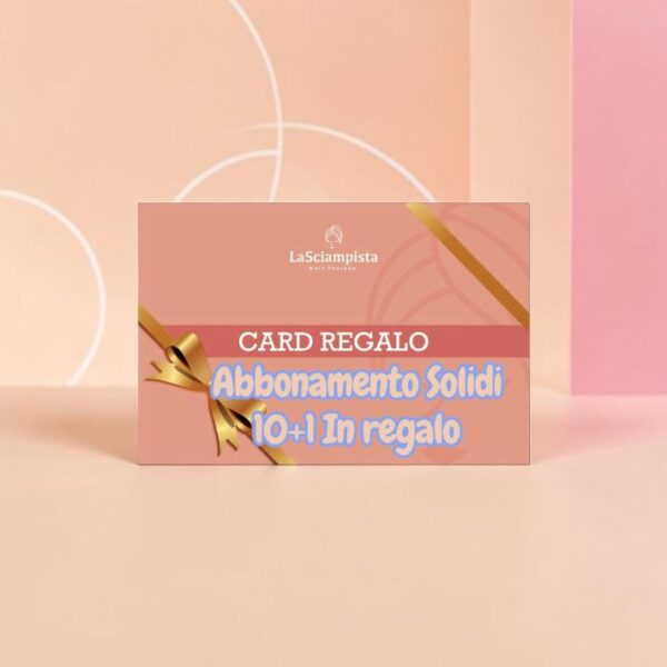 HAPPY CARD SOLIDI- 10+1 IN REGALO