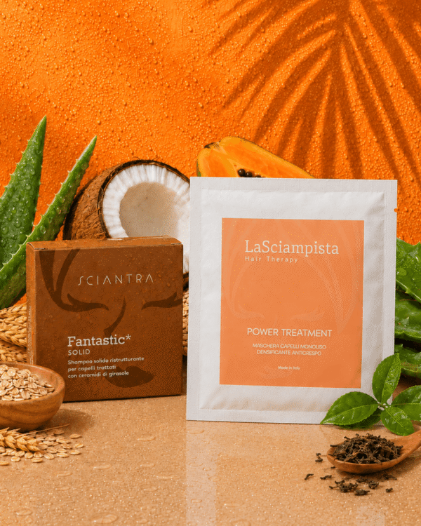 KIT FANTASTIC SOLID + POWER TREATMENT+ REGALO OLIO 75ML ASIA